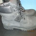 TIMBERLAND PREMIUM 6″ BOOTS ” NUBUCK BLACK ” Sz.10 MEN