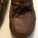 Cole Haan mens Driving Moccasin in brown leather size 9.5 with Nike Air