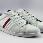 HUGO BOSS GREEN LABEL WHITE SHOES SNEAKERS LEATHER NEW SZ 11 44