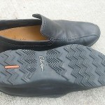 COLE HAAN  Black  Leather Bicycle Bike Toe Loafers Shoes US size 10