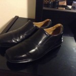 Cole Haan Black Leather Loafer Slip On Mens Shoes US 10 M
