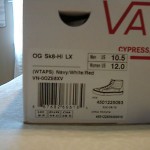 Vans x WTAPS Sk8 Hi US 10.5 Neighborhood Visvim Mastermind Supreme Palace Hype