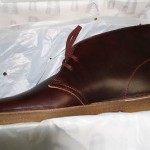 Clarks Originals MENS Desert Boots Size 11 M – Burgundy Beeswax Leather