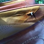 Cole Haan Nike Air Loafers 9.5 Brown Leather Slip On
