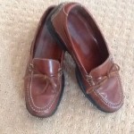 Nice Men’s Cole Haan Dark Brown Leather Driving Moccasins (Size 9 M)