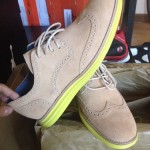 Cole Haan Lunargrand Wingtip Grey Volt 11 Nike New With Box
