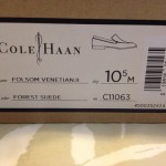 COLE HAAN Men’s Green suede FOLSOM VENETIAN II Shoes Sz 10.5 USA NIB Retail $198