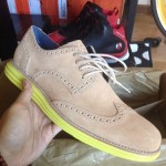 Cole Haan Lunargrand Wingtip Grey Volt 11 Nike New With Box
