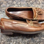 Men’s Sz. 10M Cole Haan Brown Leather Tassel Slip On Loafers