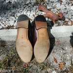 COLE HAAN PENNY LOAFER  9.5  M Mahogany