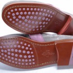 Cole Haan Monroe Penny C10156 Air 10 gray leather Loafer Slip On Purple shoe