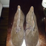 CLARKS Desert Boot Chocolate brown suede unisex sz. 9.5 womens 7.5 mens
