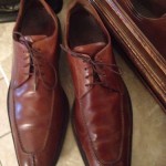 SHARP MENS COLE HAAN BROWN CASUAL LEATHER OXFORDS SIZE 13 M