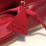 Vintage Clarks Wallabees Euro 42 RED