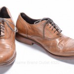 Cole Haan C09150 Air Pitney 9.5 brown leather laced brogue wingtip oxford shoe