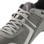 DIESEL KORBIN II 00Y553-PR151-H4399 GREY GARGOYLE PALOM LEATHER CASUAL SHOES MEN