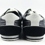 HUGO BOSS GREEN LABEL BLACK CASUAL SNEAKERS SHOES 100% LEATHER NEW SZ 9