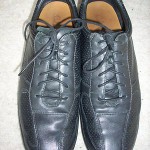 Cole Haan men Black Oxfords shoes Sz 11.5 M Pre-owned
