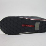 MEN DIESEL SNEAKERS VELCRO GUNNER ON NAVY WHITE RED US 8.5  NIB