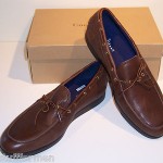 COLE HAAN Air Mason Boat Size 13 M Dark Brown Leather Casual Loafers Mens Shoes