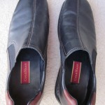 COLE HAAN BLACK Leather SLIP ON  LOAFERS  Mens SIZE 12 M   PRISTINE NEW!