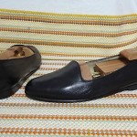 BRAGANO COLE HAAN SHOES MEN SIZE 9.5 M  LOAFERS BLACK LEATHER