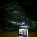 Mens Timberland black boots size 12 wide – NEW never worn