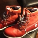 Timberland Red Boots