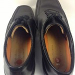 CLARKS STRUCTURES MENS OXFORDS BLACK SIZE 10.5 WIDE NEW WITHOUT BOX