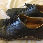 NIKE AIR G Series Cole Haan Leather Driving Shoes Fashion Sneakers MENS 9.5