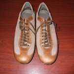 COLE HAAN NIKE AIR BROWN LEATHER & SUEDE OXFORDS MENS SZ 9 M