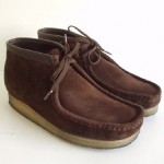 Mens Clarks ORIGINALS Wallabee Brown Leather Indie Chukka Ankle Boots size 9 M