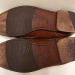 Cole Haan Country Mens Brown Leather Penny Loafers Shoes Slip Ons Size 10.5W F/S
