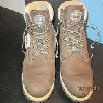 TIMBERLAND BOOTS 6 INCH BROWN MENS  Sz.10