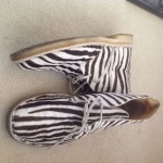 Original Desert Clarks Boot Zebra