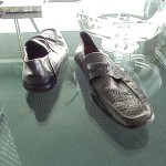 Beautiful Crocodile Print Leather Cole Haan Driving Shoes Sz 13!