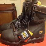 NEW 95553 Timberland PRO Men’s Rigmaster Safety Boots Brown Size 10M