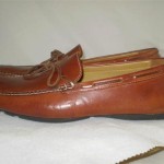 Mens Cole Haan Driving Moccasins Brown Leather 12 M