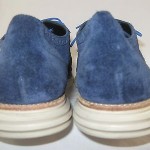 Cole Haan LunarGrand Wingtip Blue Suede Shoes US10-M