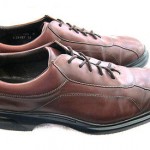 COLE HAAN NIKE AIR Men’s BROWN Leather Casual Oxford Shoes Size 10.5M/EU44