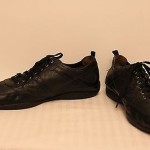 COLE HAAN Air Nike Black Lace-up Leather Fashion Sneakers 13 M