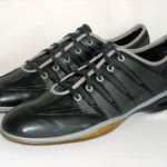 COLE HAAN NIKE AIR FLYWIRE BLACK LEATHER MENS SNEAKERS SZ 10M