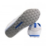 Diesel Mens Gunner White Blue Casual Leather Lace Up Sneakers Shoes