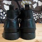 Men’s DIESEL Workmate II Classic Black Leather Ankle Boots Sz 10.5 / EU 44