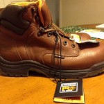 New Timberland Pro Men’s Brown 26063 Titan Safety Toe Eh Work Boots Sz 9.5