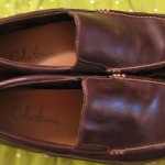 BRAND NEW Cole Haan Brown Leather Slide on Mens Shoes 9