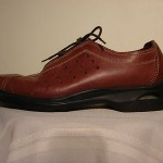 MEN’S COLE HAAN COUNTRY NIKE AIR BROWN LEATHER OXFORDS SIZE 9.5, 9 1/2 EUC