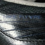 COLE HAAN NIKE AIR FLYWIRE BLACK LEATHER MENS SNEAKERS SZ 10M