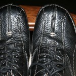 Clarks Black LEATHER oxfords, size 10 M