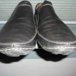 Cole Haan Nike Air Men’s Black Leather Slip On Loafers Sz 10.5 M  Driving Shoes